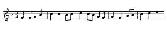 Untitled Song Air - staff notation