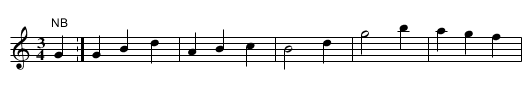 Untitled Waltz. Le4.245 - staff notation