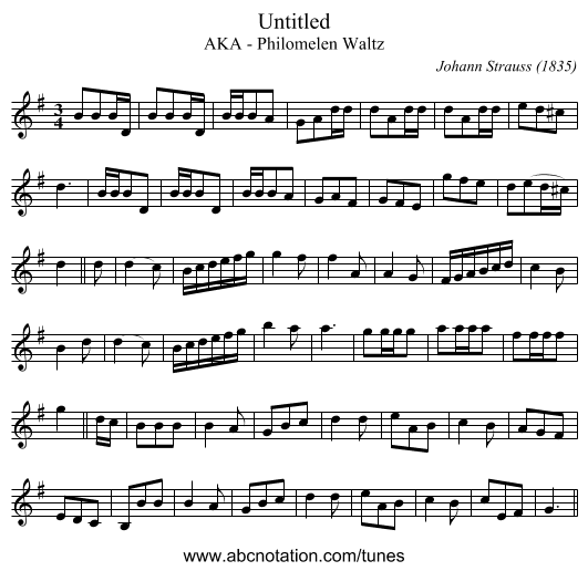 Untitled - staff notation