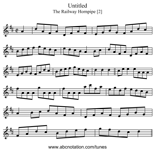 Untitled - staff notation