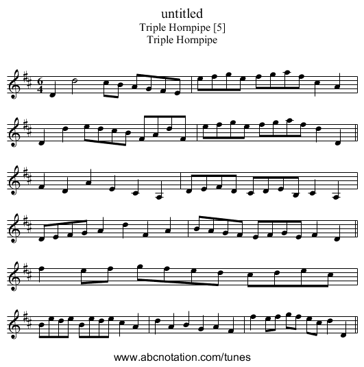 untitled - staff notation