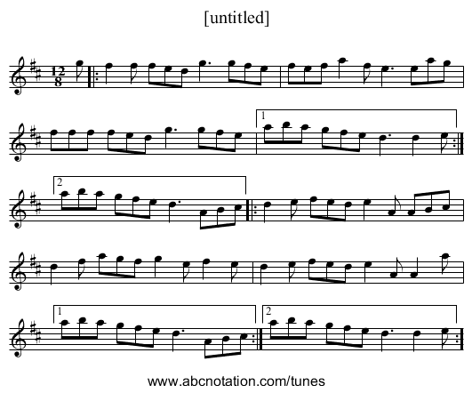 [untitled] - staff notation