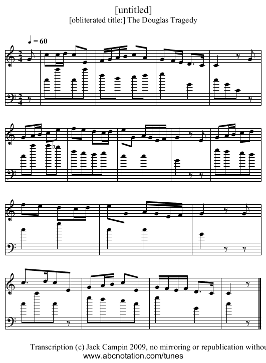 [untitled] - staff notation