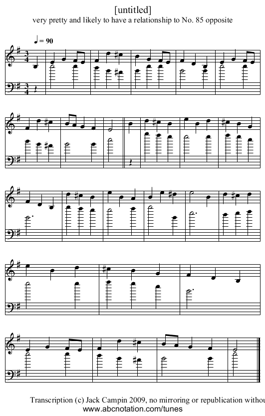 [untitled] - staff notation