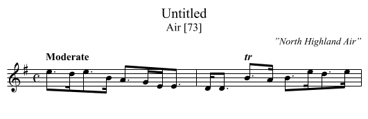Untitled - staff notation