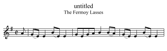 untitled - staff notation