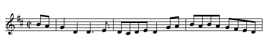Untitled - staff notation