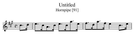 Untitled - staff notation