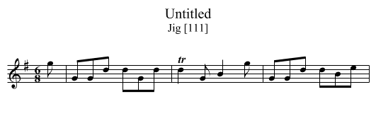 Untitled - staff notation