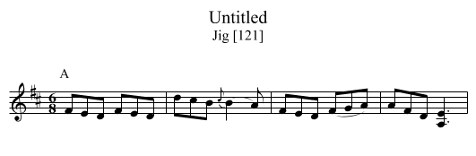Untitled - staff notation