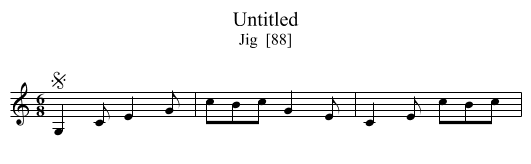Untitled - staff notation