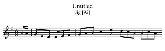 Untitled - staff notation