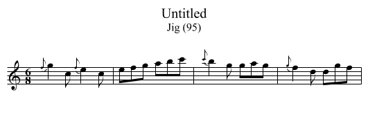 Untitled - staff notation