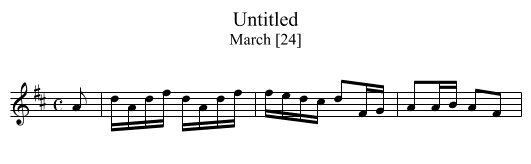 Untitled - staff notation