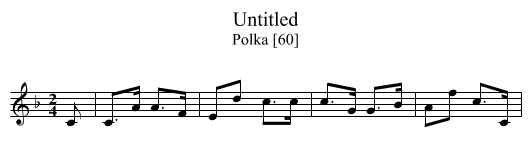Untitled - staff notation