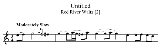 Untitled - staff notation