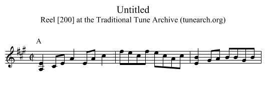 Untitled - staff notation