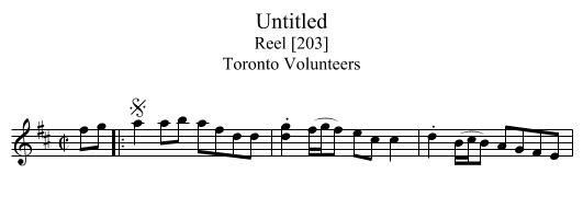 Untitled - staff notation