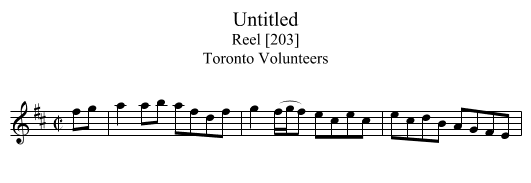 Untitled - staff notation