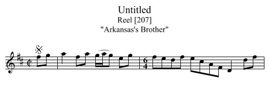 Untitled - staff notation