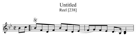 Untitled - staff notation