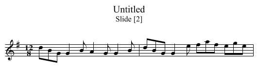 Untitled - staff notation