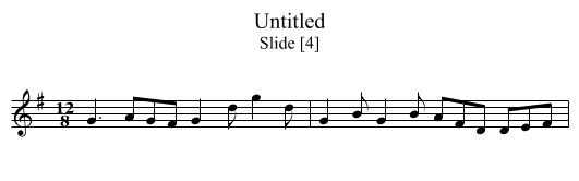 Untitled - staff notation