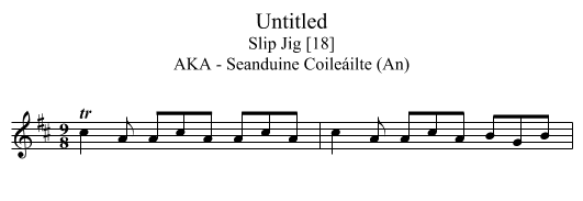 Untitled - staff notation