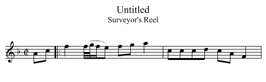 Untitled - staff notation