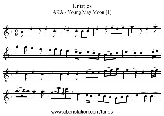 Untitles - staff notation