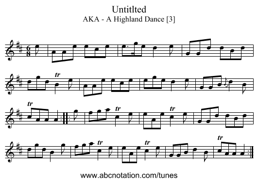 Untitlted - staff notation