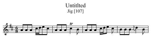 Untitlted - staff notation