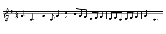 Up and about in the Morning - staff notation