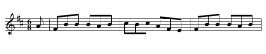 Up in the Air - staff notation