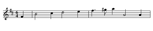 Up in the Morning early. - staff notation