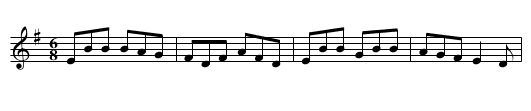 Up Sligo - staff notation