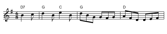 Up The River - staff notation