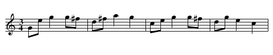 Upilem sie dobrem winkiem - staff notation