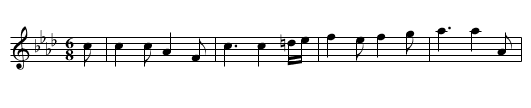 Upon a Summer's Day - staff notation