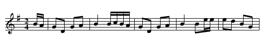 Upperchurch Polka [2] - staff notation