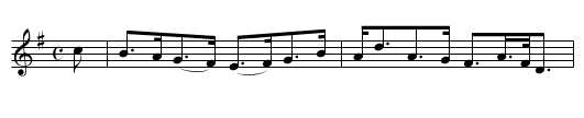 Urquhart's Strathspey - staff notation