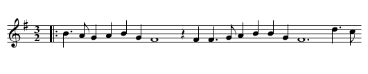 V. Shall I strive with wordes to move, - staff notation
