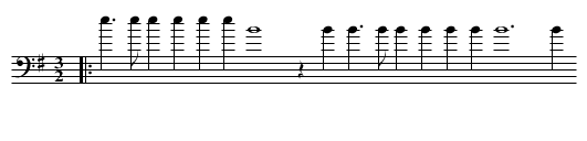 V. Shall I strive with wordes to move, - staff notation