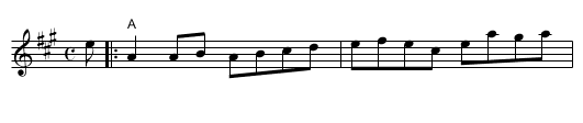 Vale of Leven - staff notation
