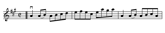 VALE OF LEVEN - staff notation