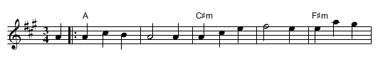 Valerie and Brad - staff notation