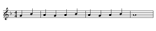 Valimé (CT 006) - staff notation