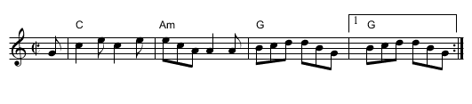 Vallafield - staff notation
