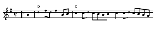Valley Forge - staff notation