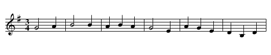 Valley of Knocknamore, The - staff notation